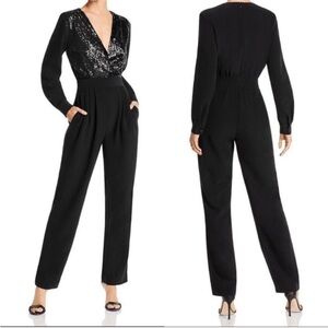 LINI XS Jumpsuit Sequins Long Sleeve NWT